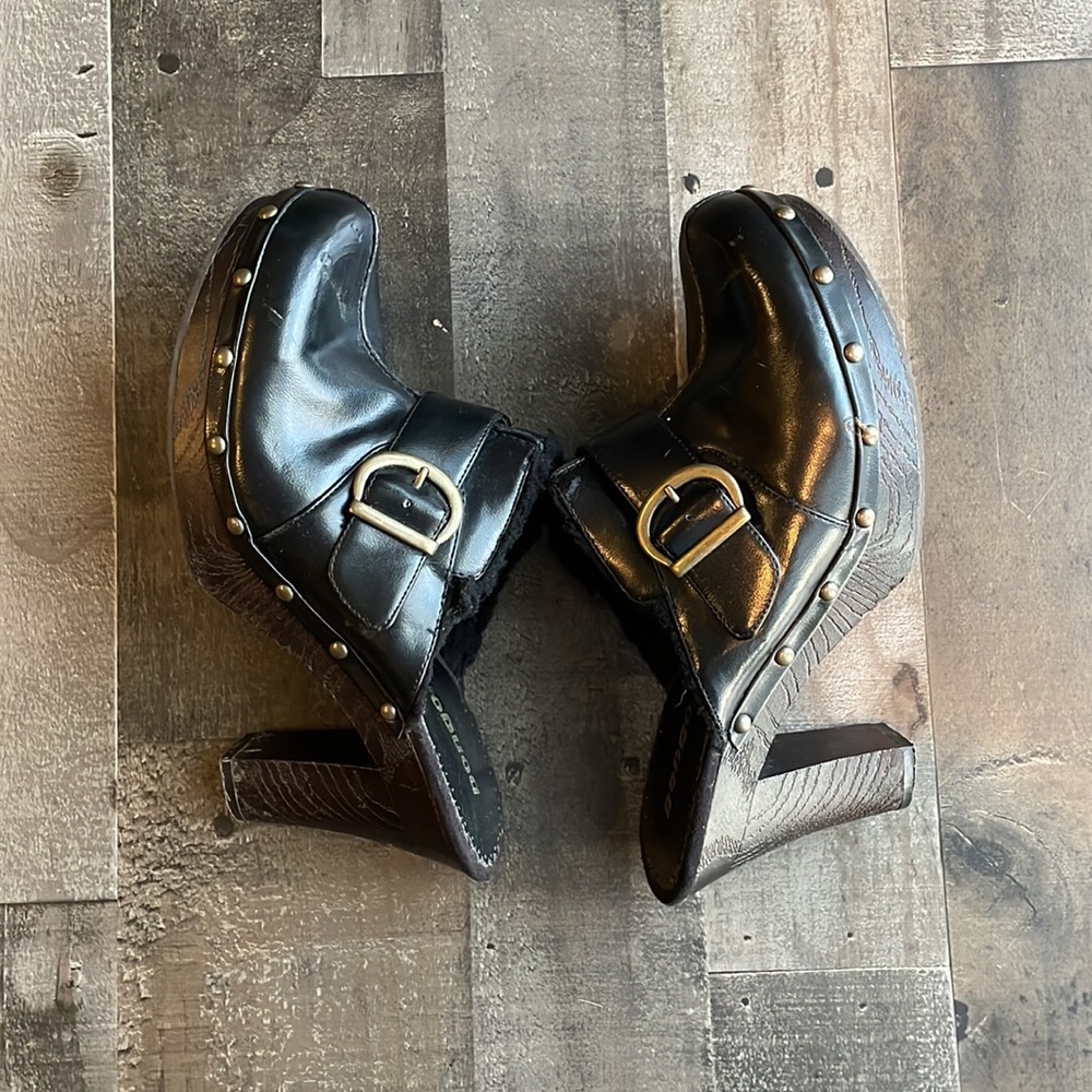 Bongo Vicky Platform Heeled Clogs - image 6